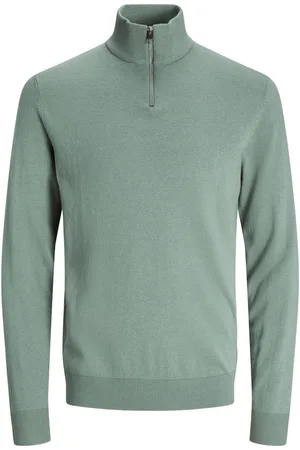 JACK & JONES Pull en maille à quart de glissièreXL
