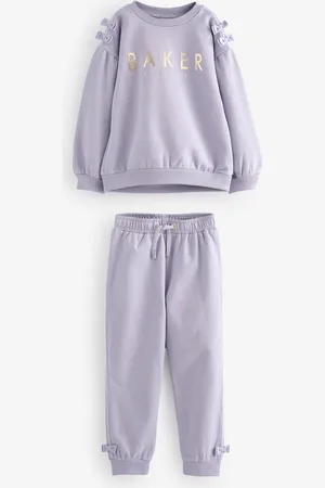 Ted Baker 100% Cotton Bow Sweater & Joggers Set12 - Mois 18 (80 - 86cm)