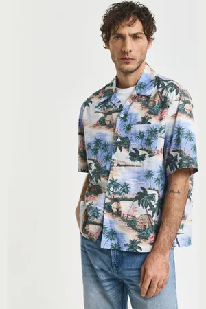 GANT Chemise décontractée 100% coton imprimé Resort Islandxlarge