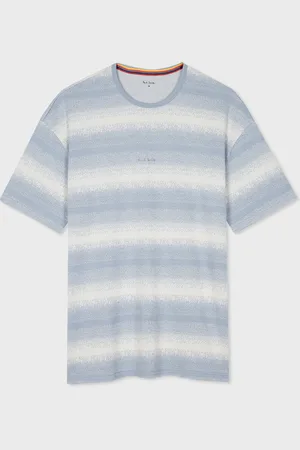 Paul Smith Blue Short Sleeve Stripe T-Shirtxxlarge