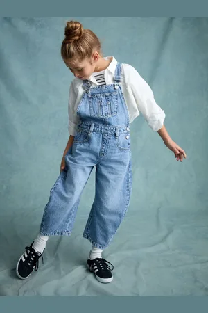 Next Barrel 100% Cotton Dungarees (3-16yrs)12 ans (152cm)