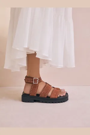 Next Forever Comfort Chunky Studded Sandalseu375