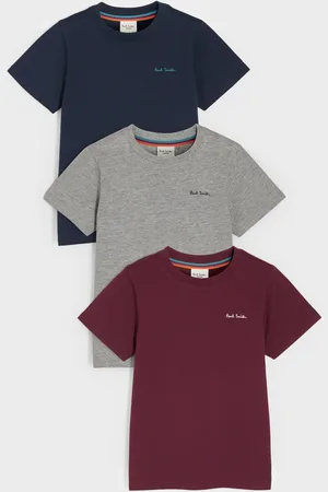 Paul Smith Garçons Signature 100% T-shirt en coton 3 Lot2 - 3 ans (92 - 98cm)