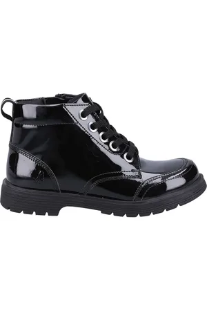 Hush Puppies Bottes Jolie Patent SNR Chelsea Noirr. u.3eu355