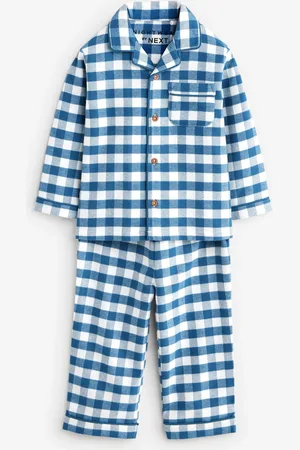 Next Button Down 100% Cotton Pyjamas (9mths-8yrs)9 - Mois 12 (74 - 80cm)