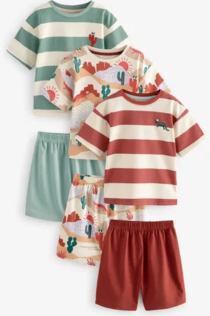 Next 100Pyjama court en coton % 3 Lot (9mths-8yrs)98104cm