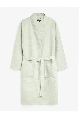 Loungeable Peignoir gaufré 100% cotonM
