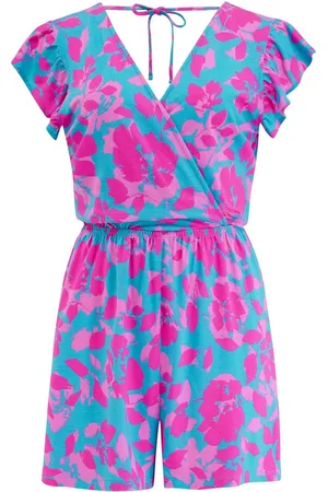 Pour Moi Frill Stretch Jersey Beach Playsuit36