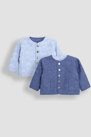 JoJo Maman Bébé Dino Quilted Reversible Jacket9298cm