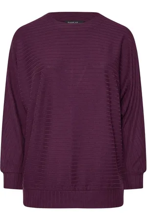 Evans Curve Burgundy Rouge Ribbed Soft Touch Pull46