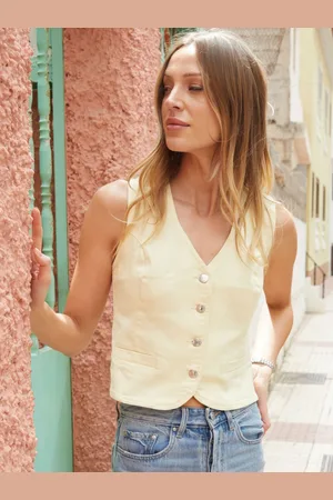 Threadbare Gilet en jean ajusté42