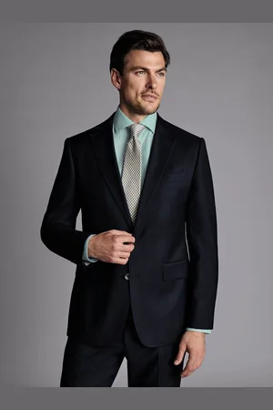 Charles Tyrwhitt Costume slim stretch en sergé: veste52 Régulier (UK 42 R)