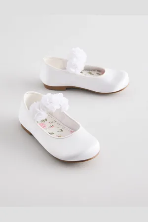 Next Satin Bridesmaid Occasion Corsage Mary Jane Chaussures