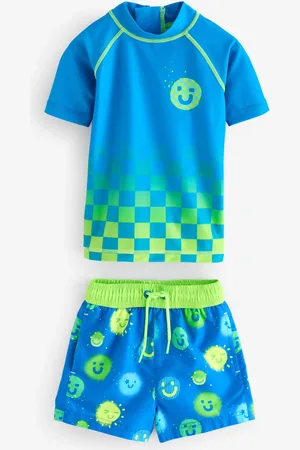 Next Rash Vest and Shorts Set (3mths-7yrs) (3mths-7yrs)6 - Mois 9 (68 - 74cm)