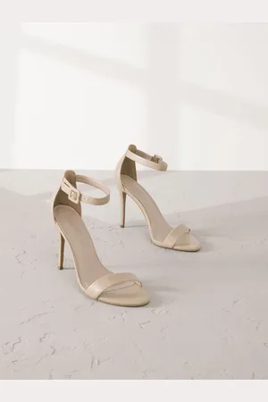 Next Signature Premium Leather High Round Toe Simple Sandaleseu39
