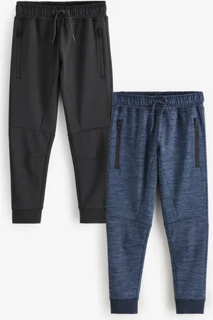 Next Slim Fit Sporty Joggers 2 Pack (3-16yrs)9 ans (134cm)
