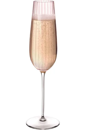 NUDE Set of 2 Round Up Sparkling Wine Glassesun