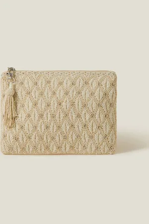 Accessorize Bridal Embellished Zip Clutch BagUn an