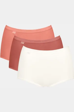 Sloggi Basic Midi Black Knickers Lot de 3 40