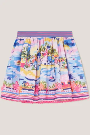 Monsoon Resort Scene Skirt98104cm