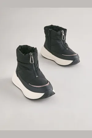 Next Bottes matelassées à fermeture éclair