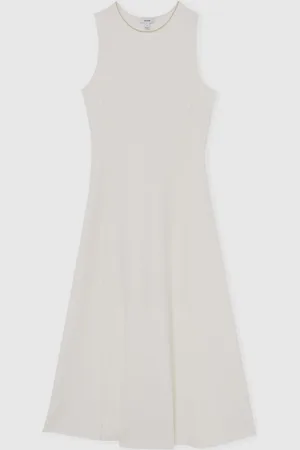 Reiss Peignoir mi-long Nilo en maille à couturesMédium
