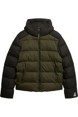 Superdry Doudoune sport color block à capuche HoodXXL