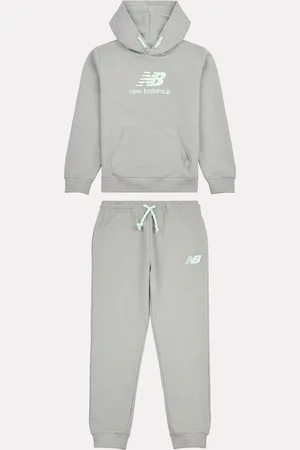 New Balance Kids French Terry Logo Hoodie Jog Set140146cm