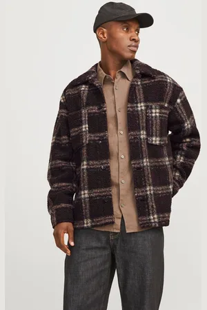 JACK & JONES Surchemise Teddy à carreauxL