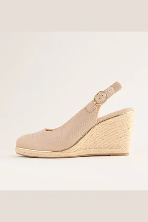 Lipsy London Mid Closed Toe Sparkly Slingback Wedges6