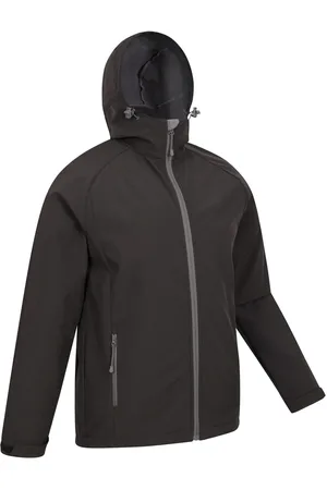 Mountain Warehouse Exodus Mens Showerproof Softshell Coat VesteXXL
