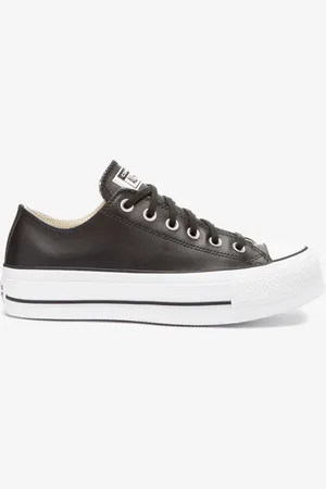 Converse Baskets Chuck Taylor All Star Lift en cuir à plateforme