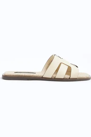 River Island Weave Mules Flat Sandalseu39