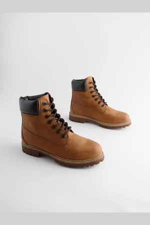 Next Bottes à lacets en cuir