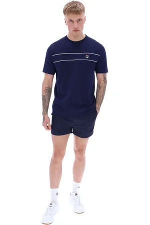 Fila T-shirt Williams à passepoil contrastant 100% cotonGrand