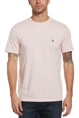 Original Penguin T-shirt à logo Pin Point 100% cotonMédium