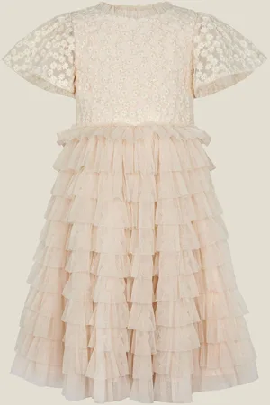 Monsoon Taylor Daisy Embroidered Party Dress12 - 13 ans (152 - 158cm)