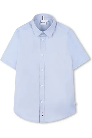 HUGO BOSS Short Sleeve Logo Occasion 100% Cotton Shirt5 ans (110cm)