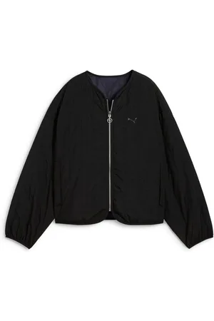PUMA Womens WARDROBE ESS Relaxed Reversible Liner Jacketxlarge