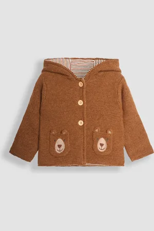 JoJo Maman Bébé Cardigan à capuche oursJusqu