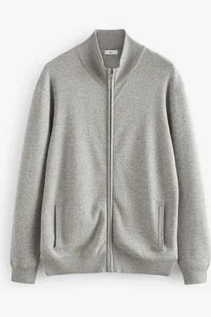 Next Texture Coupe classique 100% Coton Premium Zip-Through PullXXL
