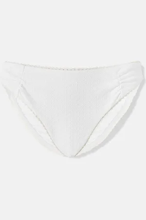 mint&berry Ruched Textured High Leg Bikini Breifs42