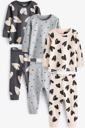 Next 100Pyjama Fleuri Se blottir % coton 3 Lot (9mths-12yrs)6 - 7 ans (116 - 122cm)