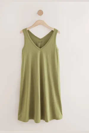 Next Sleeveless V-Neck Slouch DressXS - Regular