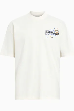 AllSaints AllSaints Wavy Short Sleeve Crew 100% Organic Cotton T-ShirtMédium