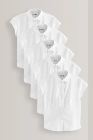 Next 5{Paquet de chemises scolaires Manches courtes (3-18ans)12 ans (152cm)