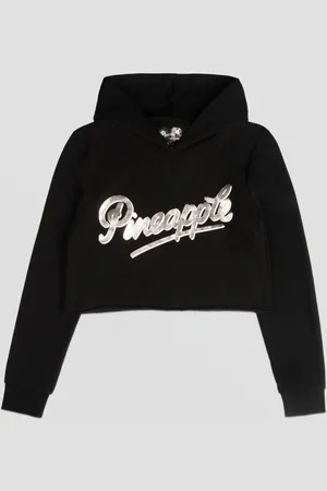 Pineapple Raw Edge Hoodie122128cm