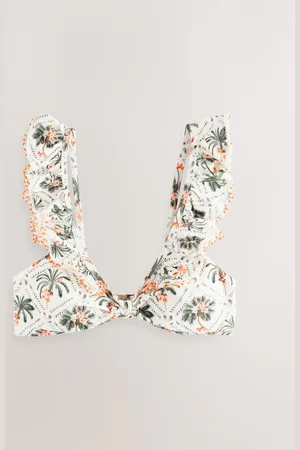 Next Beaded Frill Crop Bikini Top38