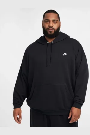 Nike Oversized Club Fleece French Terry Pullover 100% Cotton HoodieTrès grand