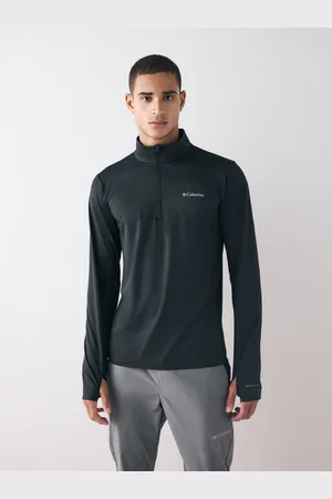 Columbia Sweat Three Pitch à col zippé noirPetit
